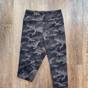 Black Camouflage Leggings